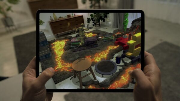 Apple iPad Gaming mit AR