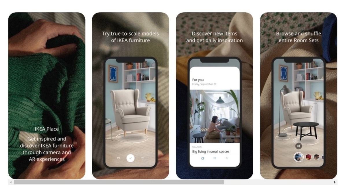 AR_Ikea AR-App Place für IOS und Android