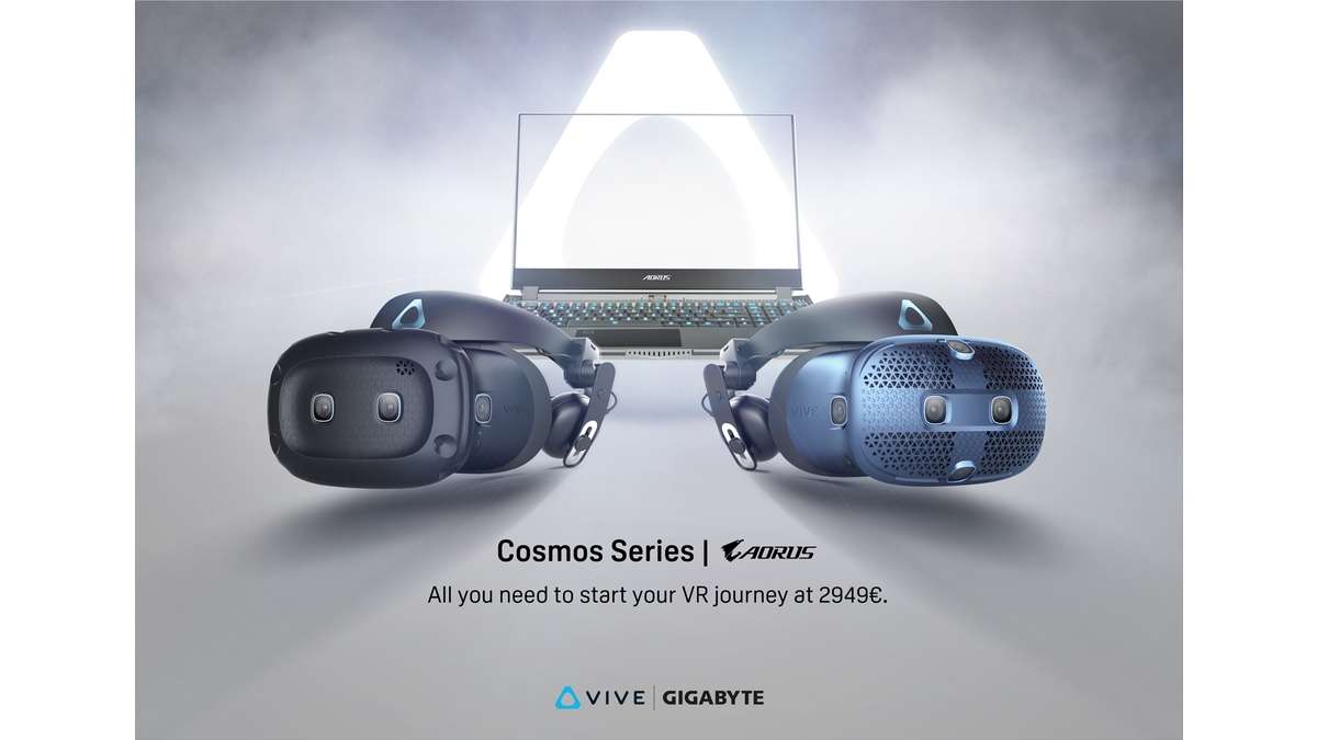 Neue Partnerschaft von HTC VIVE und GIGABYTE Technology
